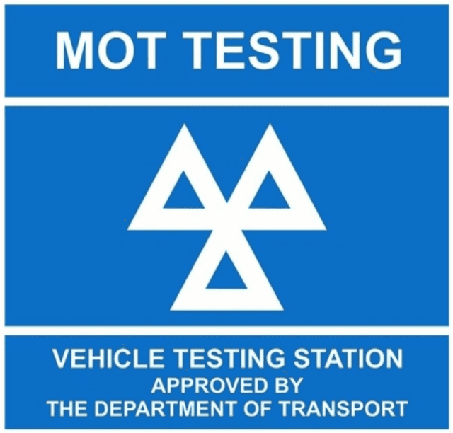 MOT Testing - Vehicle Testing Station Approved by the Department of Transport